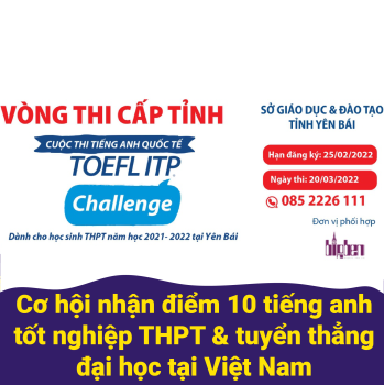 Cuộc thi TOEFL ITP Challenge tại Yên Bái